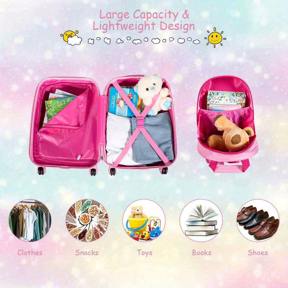 Kids matching suitcase and backpack set Australia