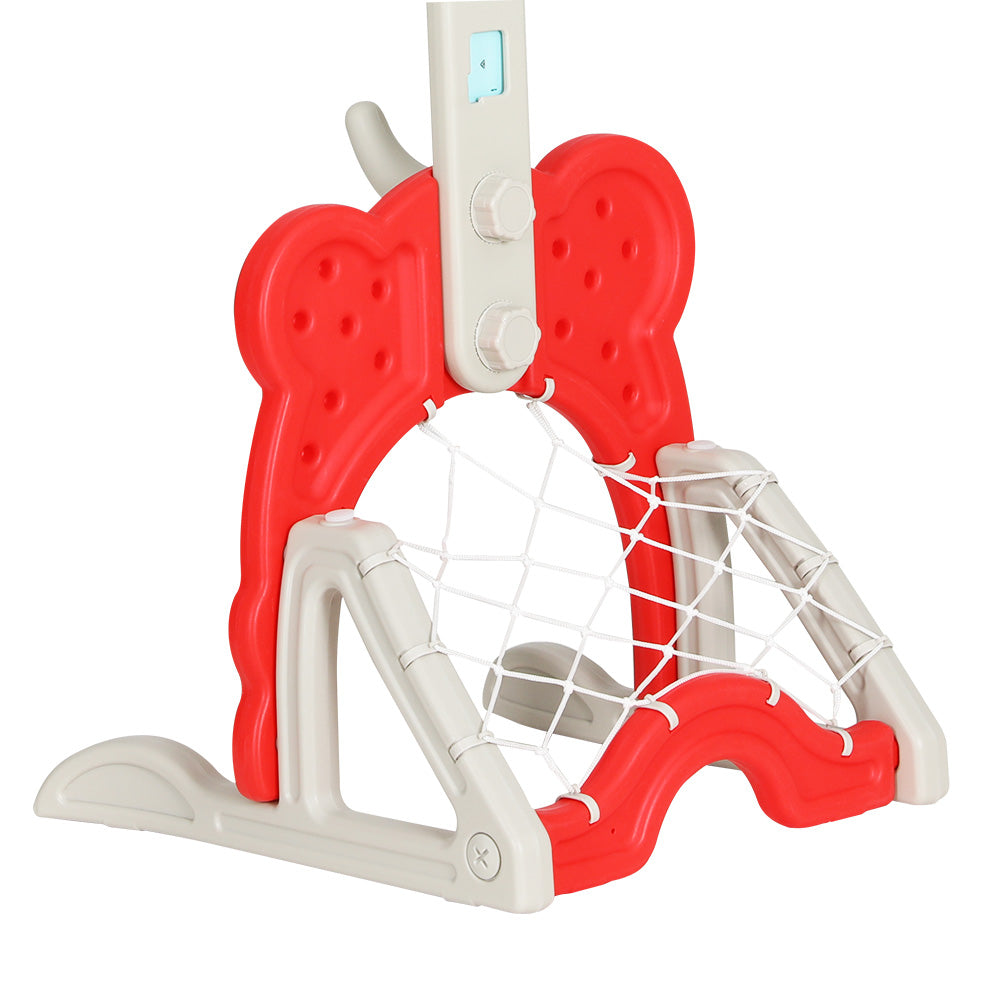 Keezi Kids Adjustable Basketball Hoop Stand - Red