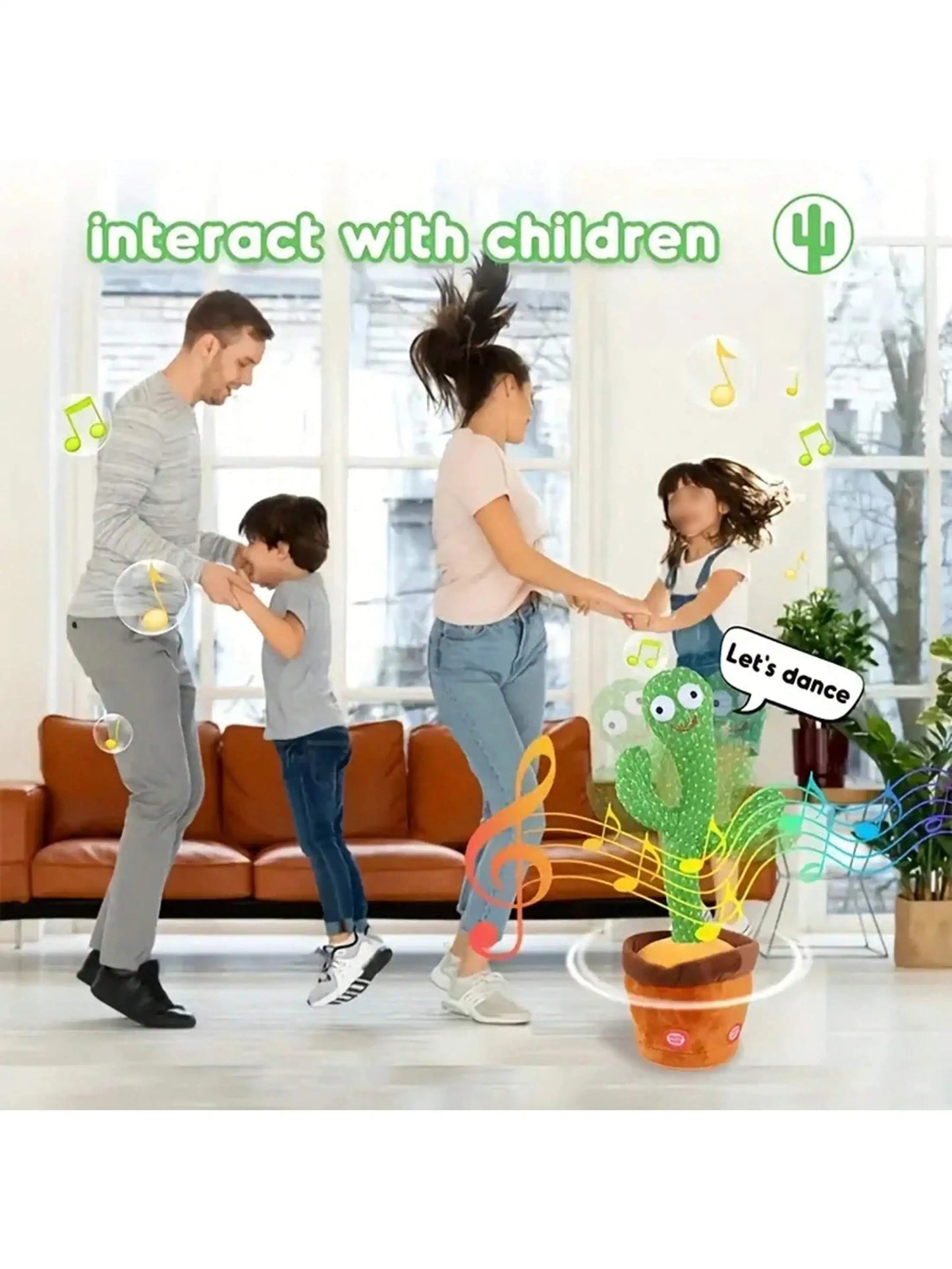 Dancing Mimicking Cactus Toy