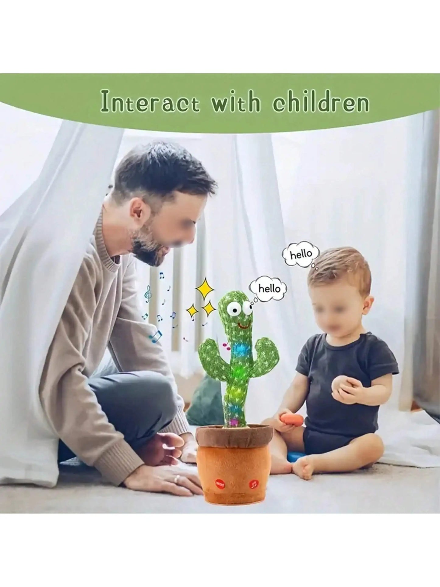 Dancing Mimicking Cactus Toy