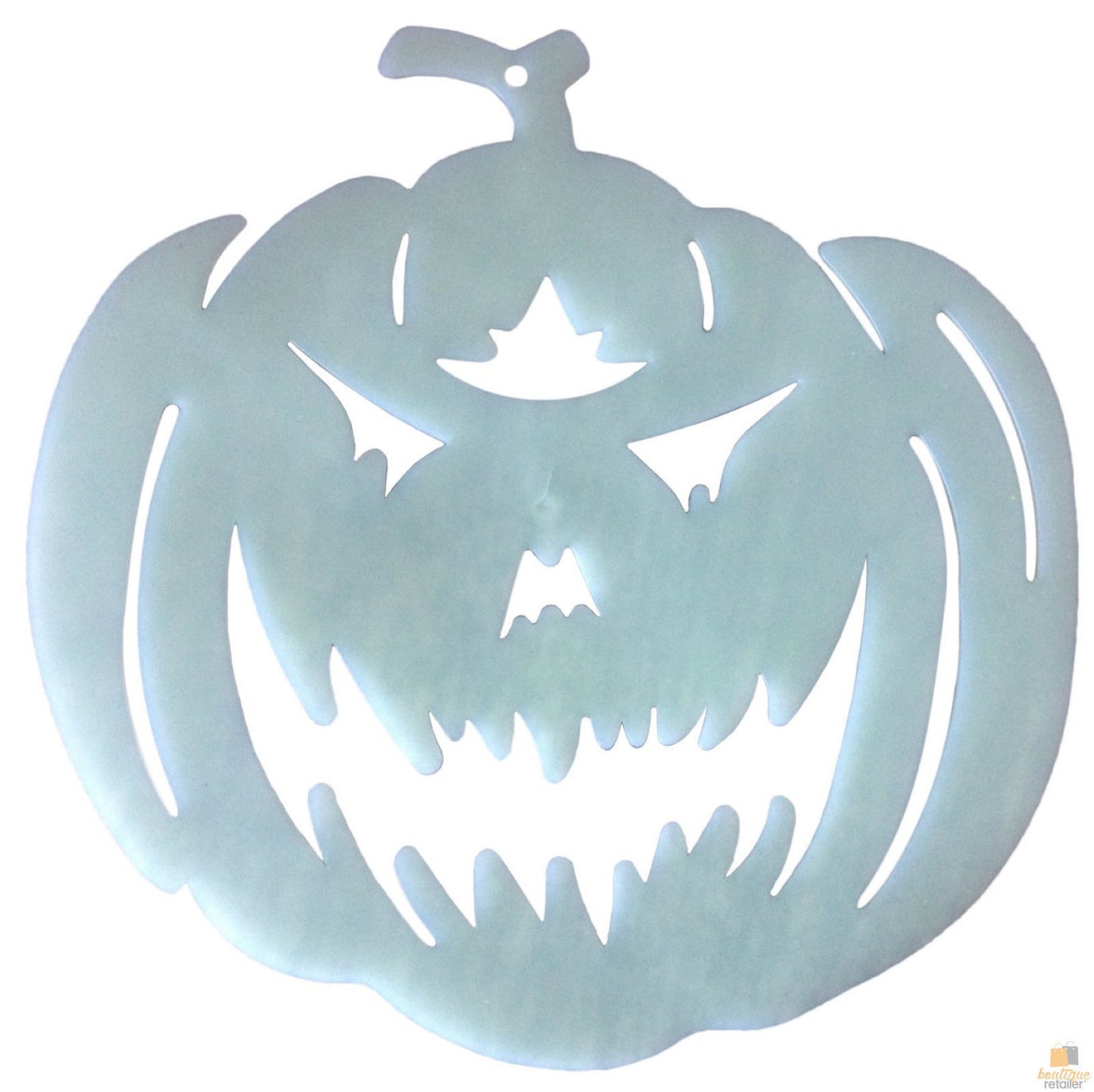 Giant Glow In The Dark Pumpkin Face Party Decoration