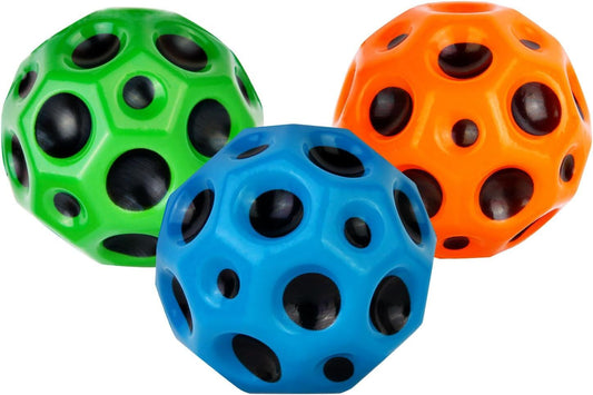 Kids High Bouncing Throw Catch Moon Ball Toy