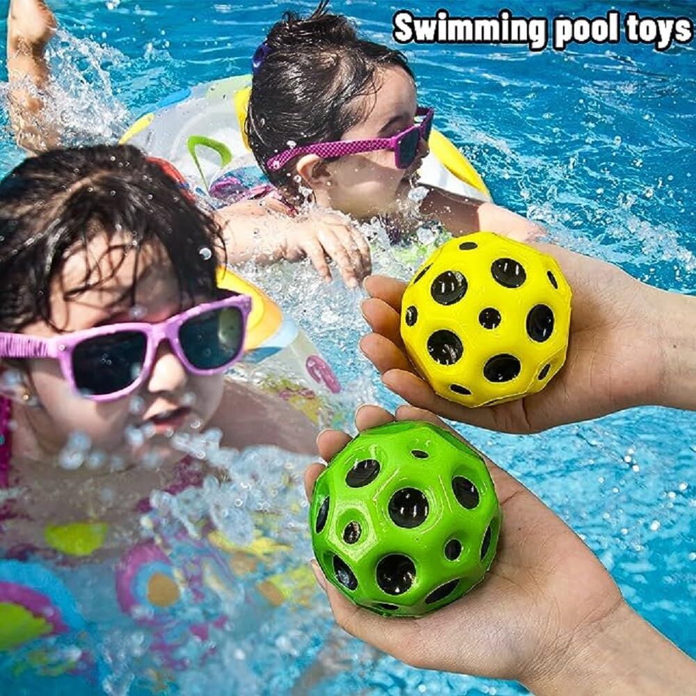Kids High Bouncing Throw Catch Moon Ball Toy