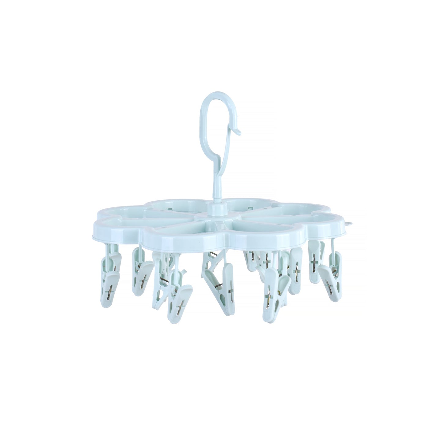 Living Today Collapsible 16 Pegs Airer - Blue
