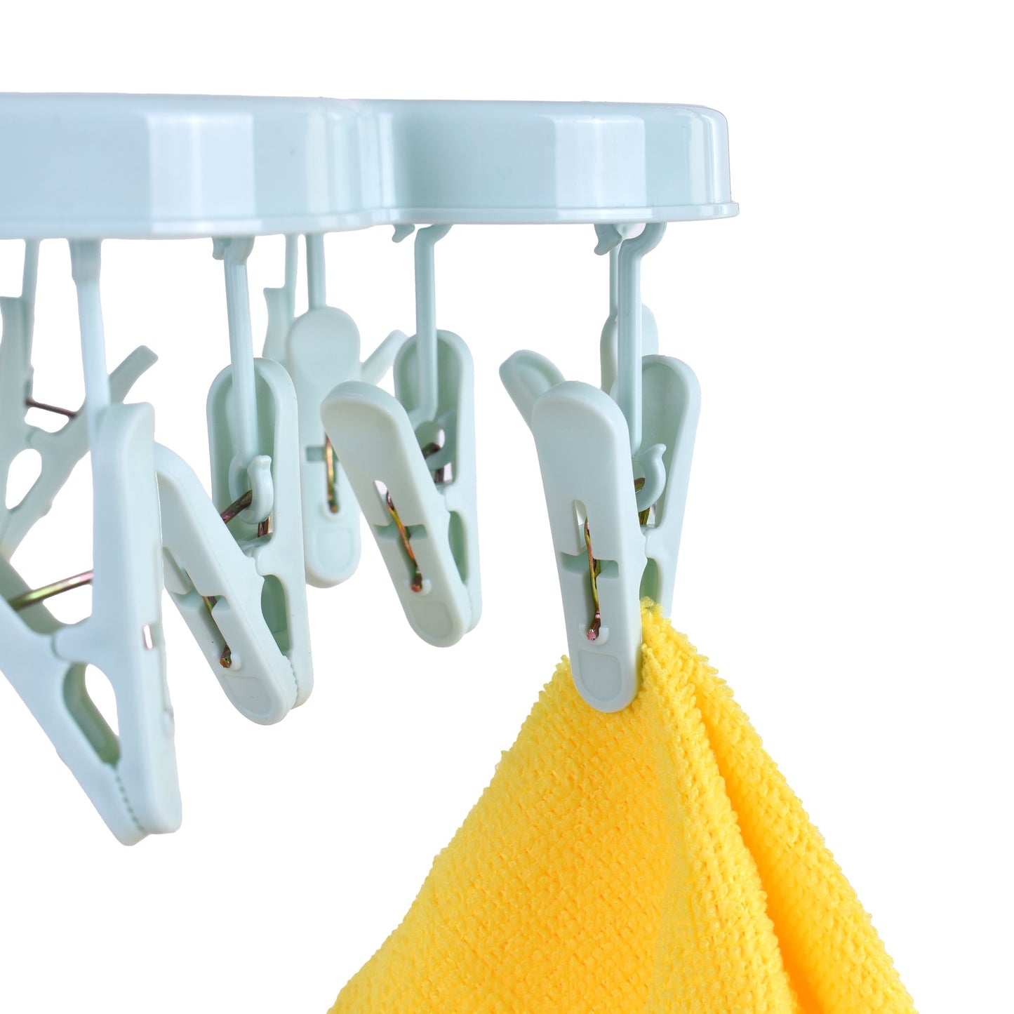 Living Today Collapsible 16 Pegs Airer - Blue