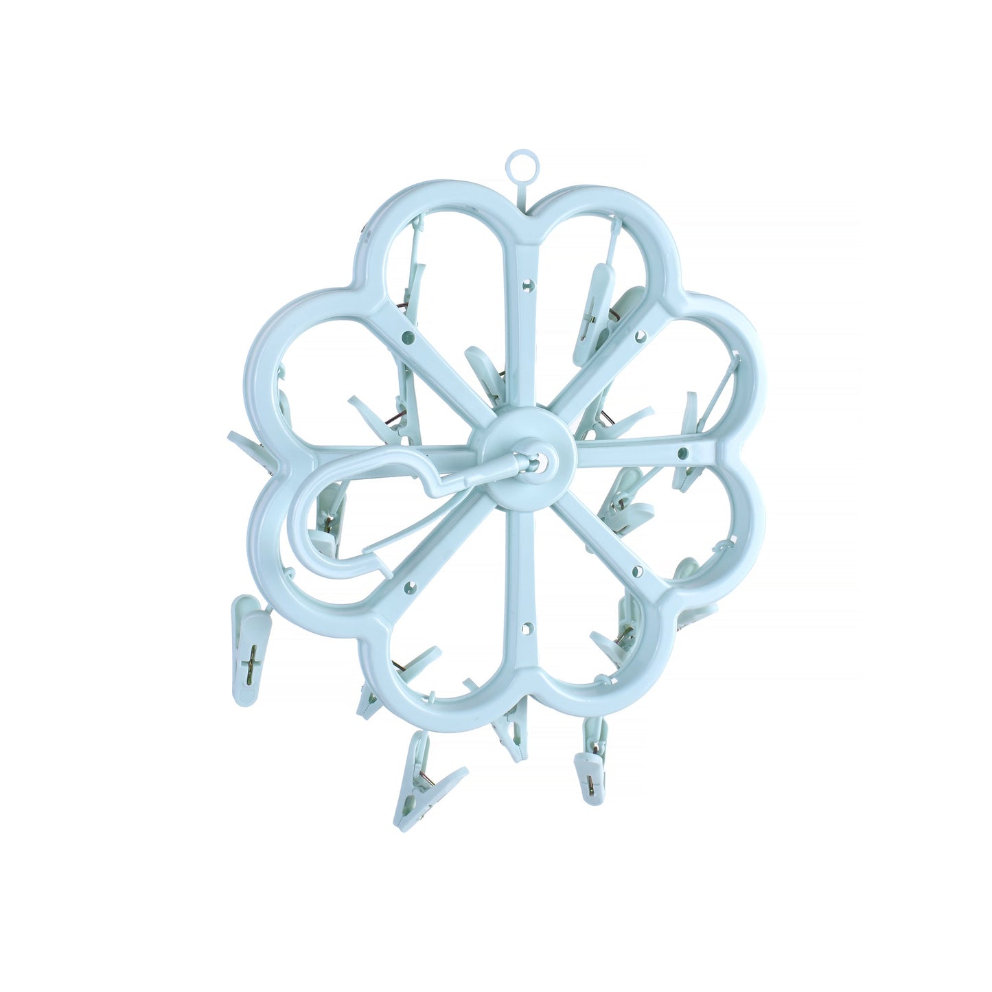 Living Today Collapsible 16 Pegs Airer - Blue