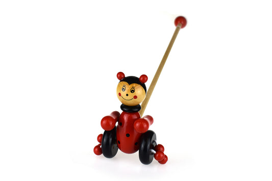 Push Along Ladybird Toddler Toy
