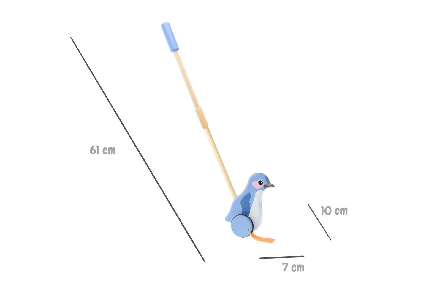 Push Along Little Penguin Toddler Toy