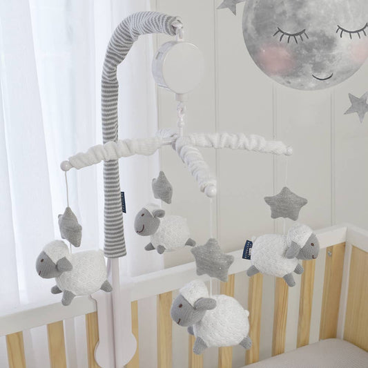 Musical Cot Mobile Set - Sheep