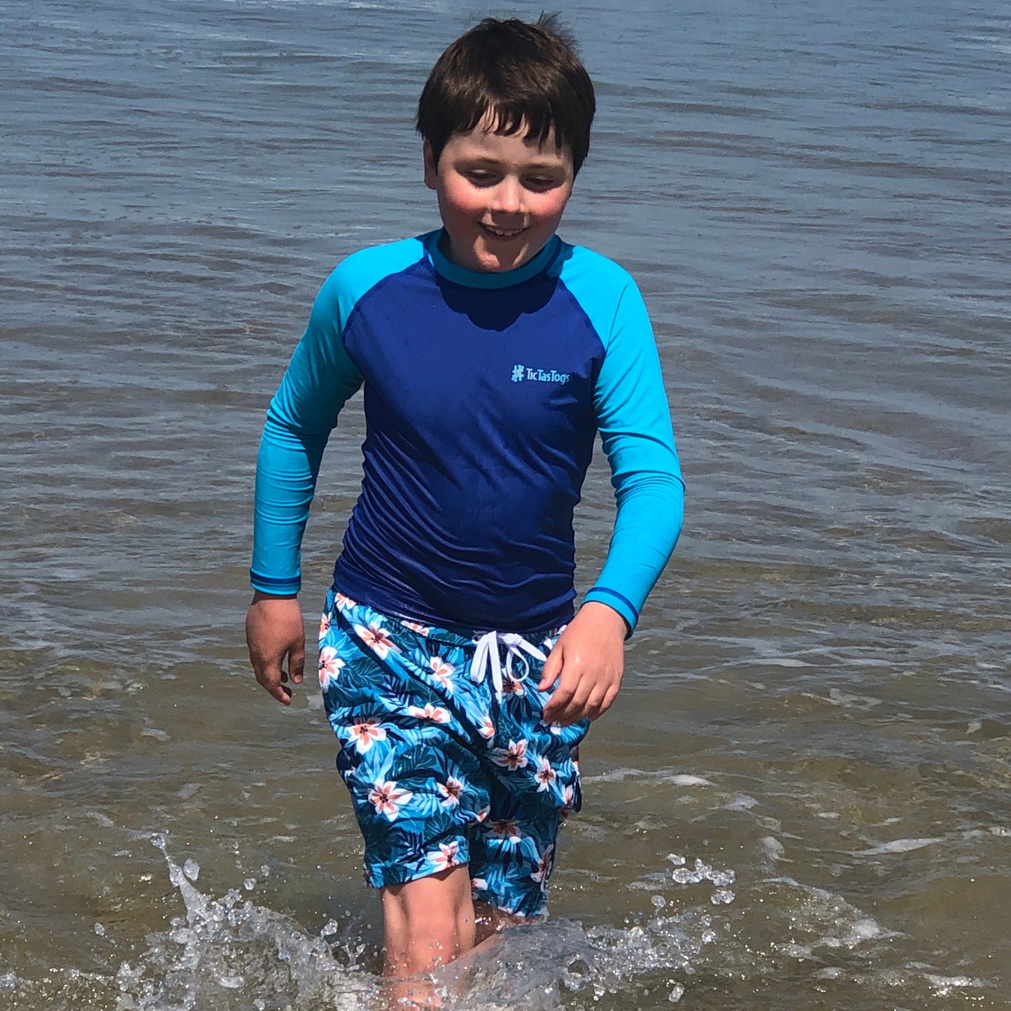 Boys Sunsafe Rashie | Jungle | Australia