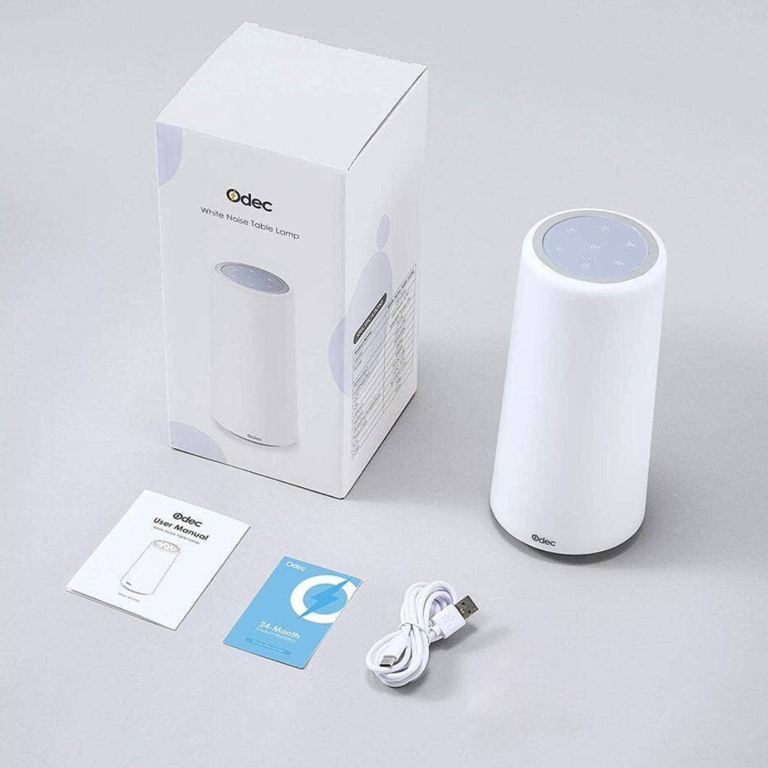 white noise generator with night light