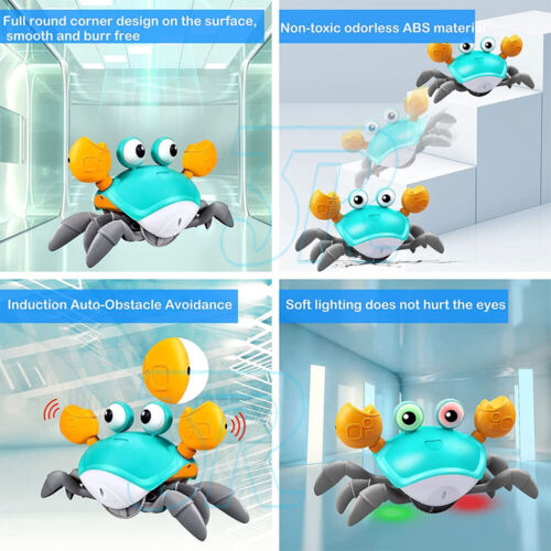 Interactive Crab Crawling Toy