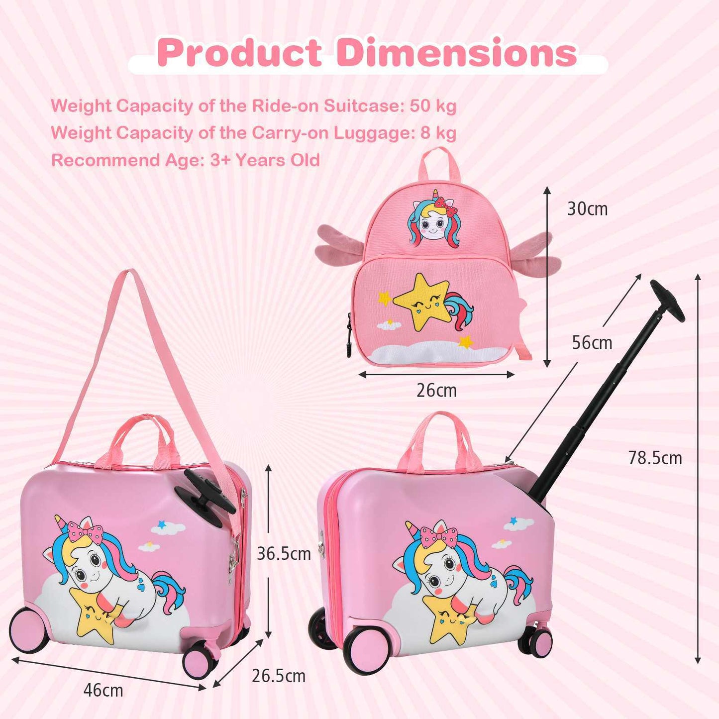 Best kids ride-on suitcase for travel Australia