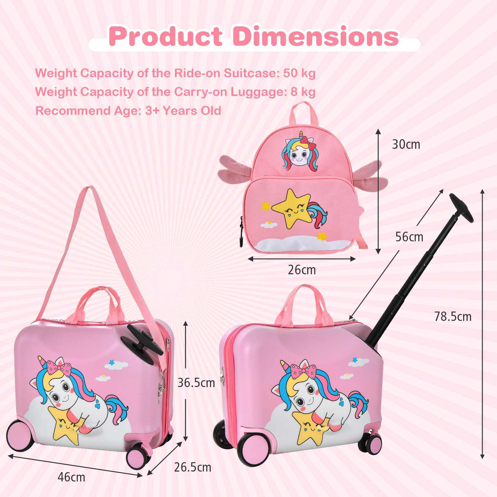 Best kids ride-on suitcase for travel Australia