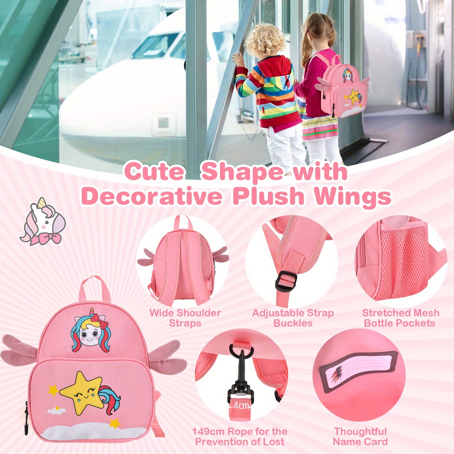 Affordable kids ride-on luggage set for holidays