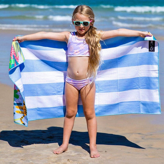 soft and absorbent kids beach towels with fun designs