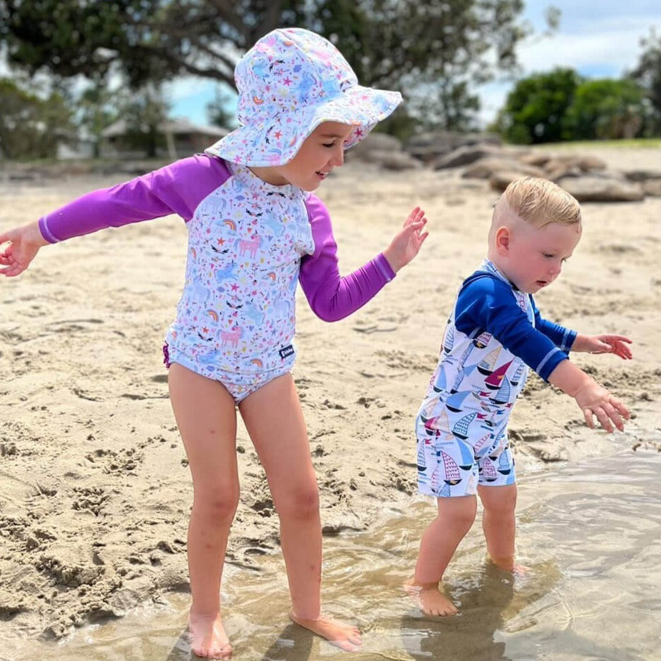 Girls upf50+ sun hat