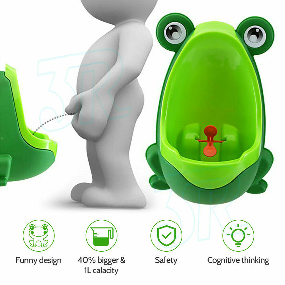 toddler boy frog pee training toilet AU