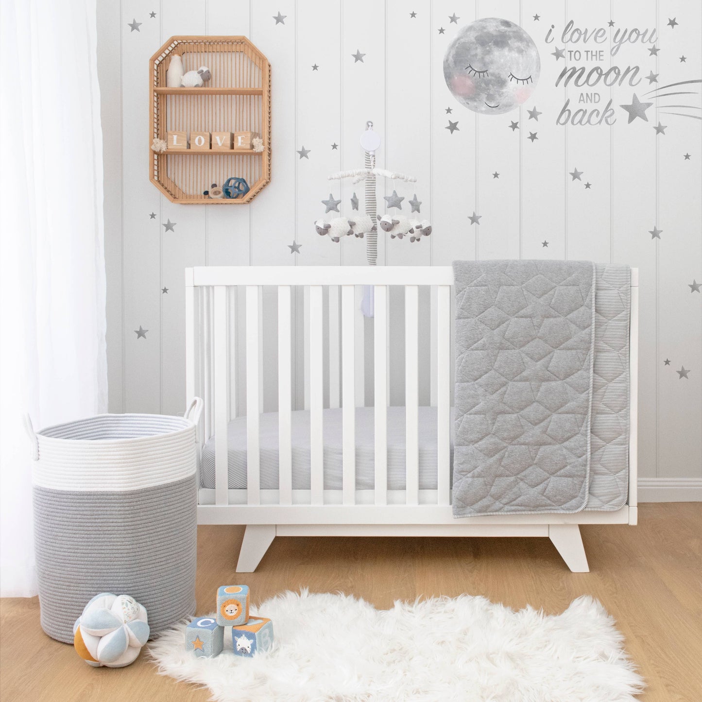 Musical Cot Mobile Set - Sheep