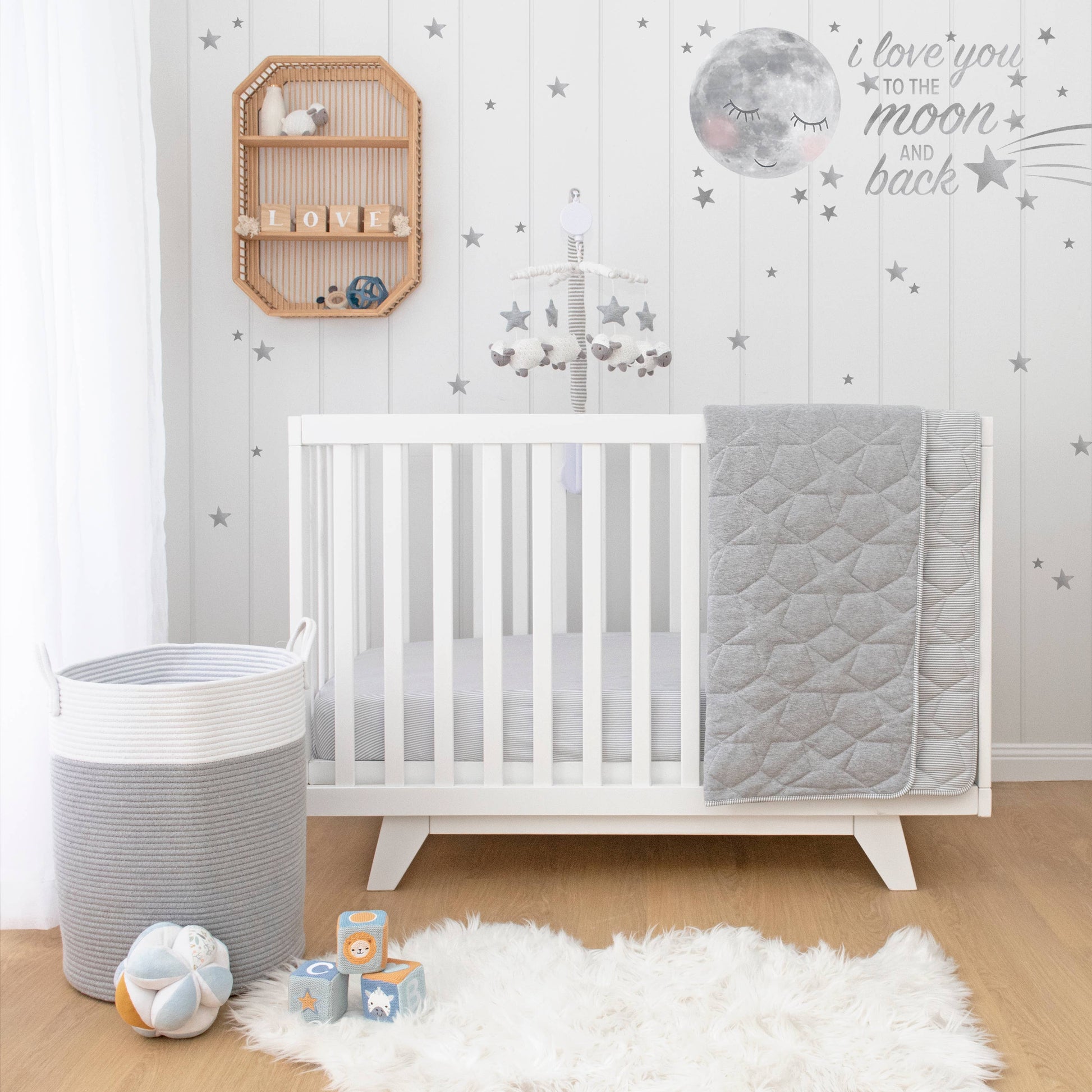 Musical Cot Mobile Set - Sheep