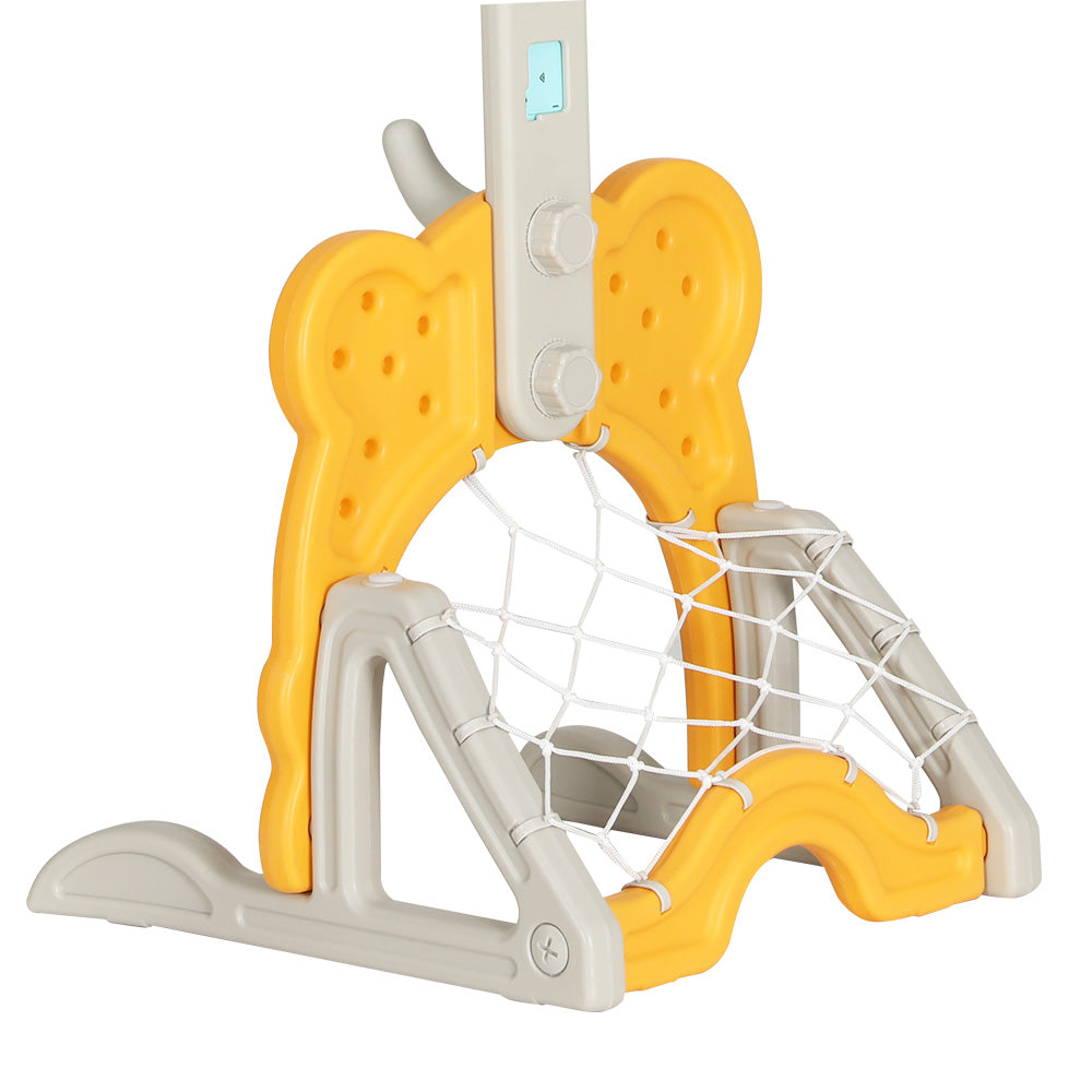 Keezi Kids Adjustable Basketball Hoop Stand - Yellow