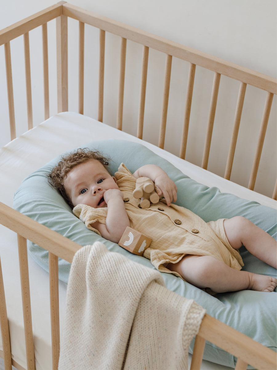 Portable baby bed cushion