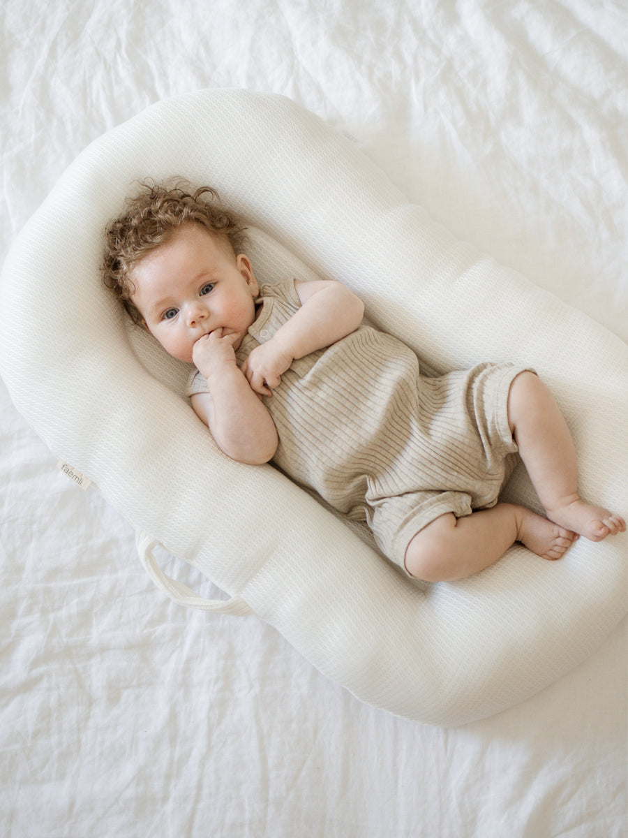 Portable Baby Lounger beige