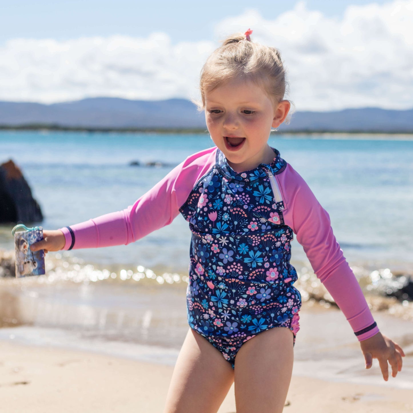 Ruffles ‘n’ rashie Kids swimwear | Flower Power