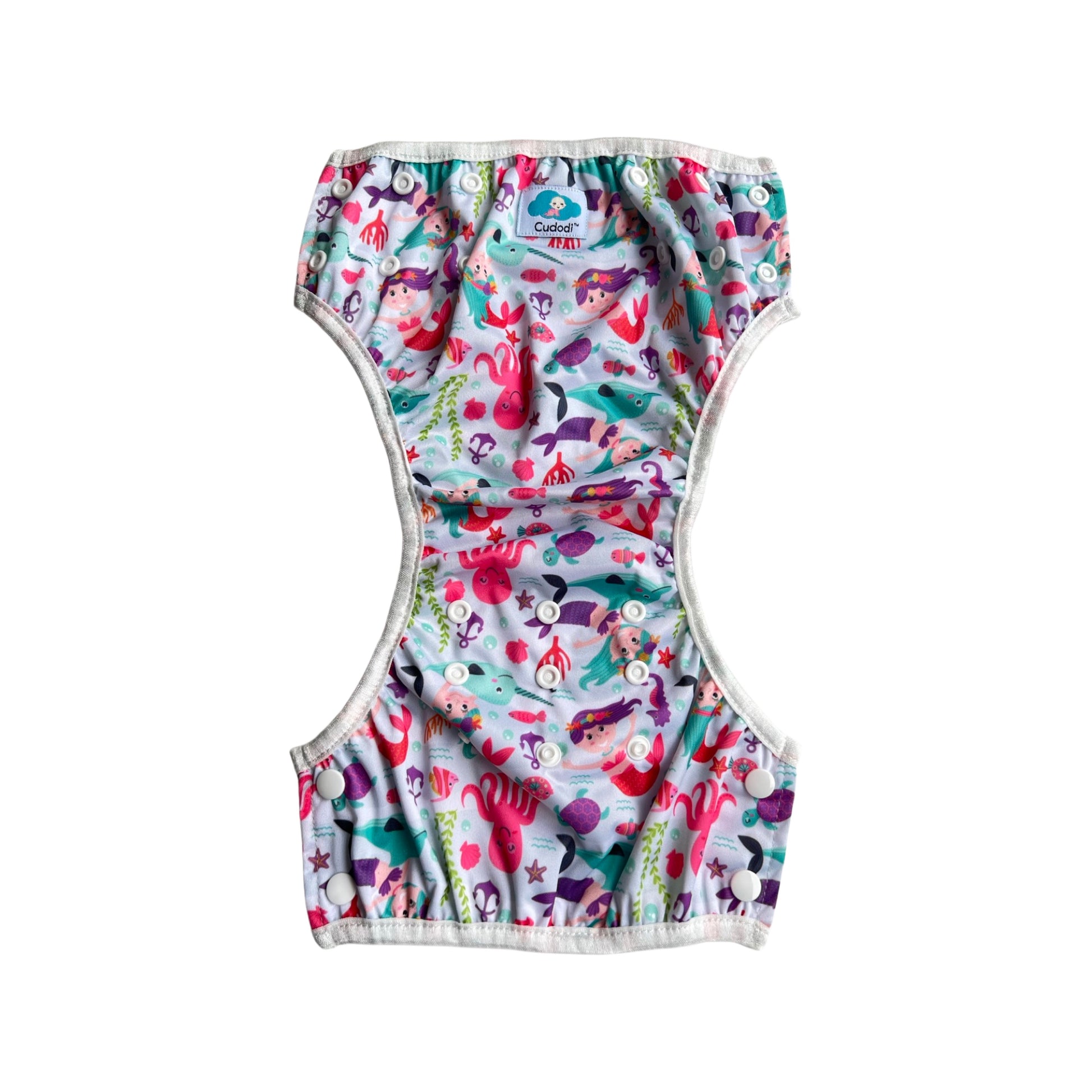 Washable Swim Nappy with snap buttons