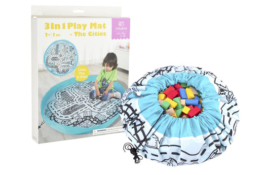 Kids 3 in 1 Play Mat - The Cities