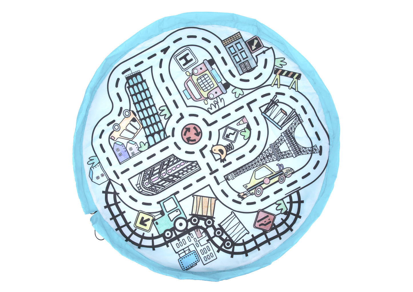 Kids 3 in 1 Play Mat - The Cities