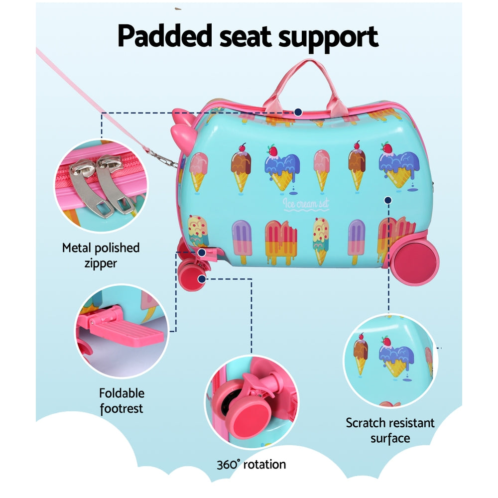 Wanderlite 17" Kids Ride On Luggage