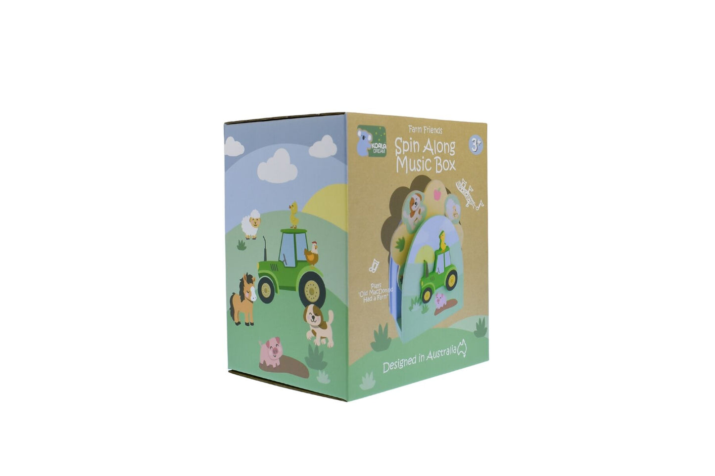 Kids Spin to Sing Music Box - Green