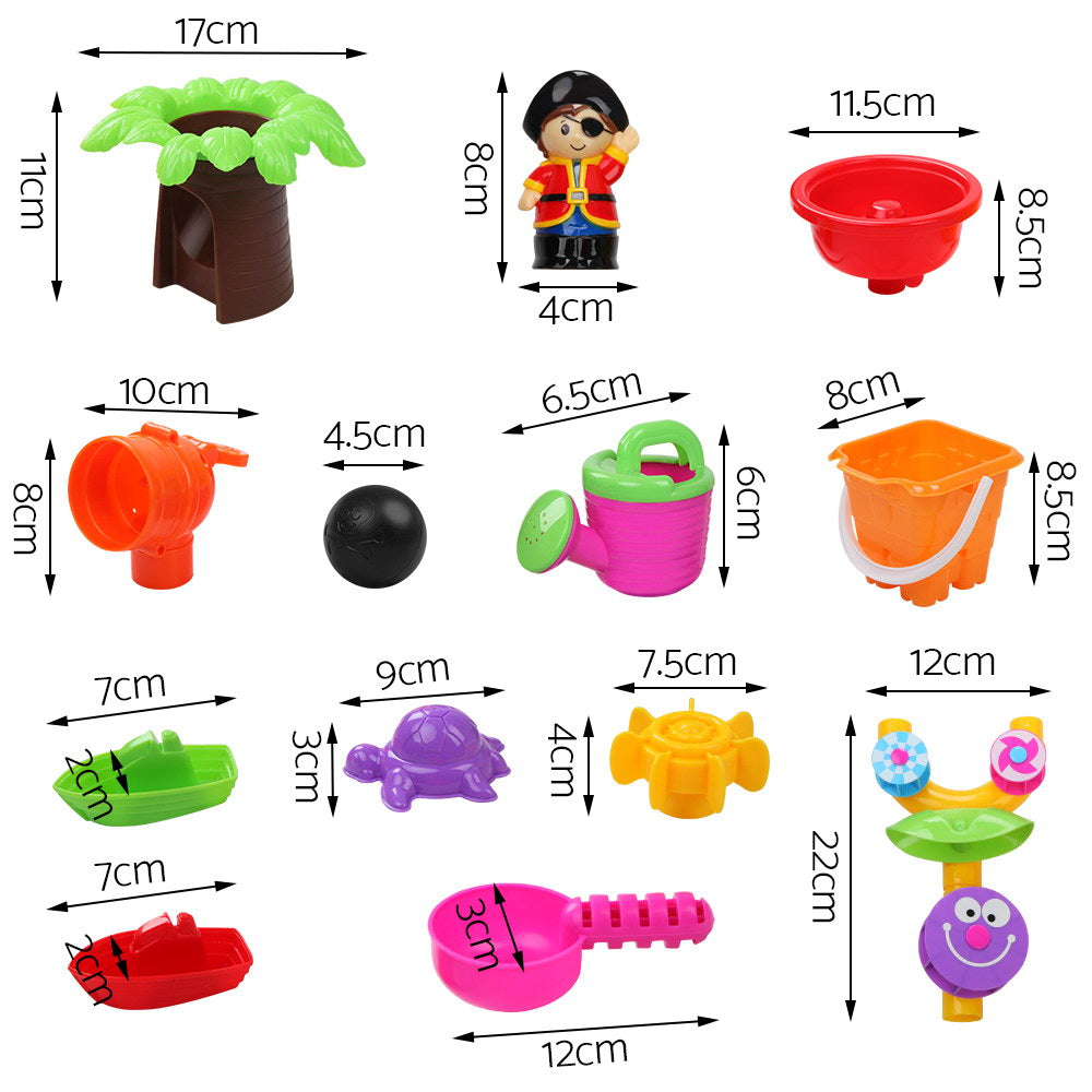 Kids Outdoor Beach Sandpit Pretend Play Toy Set