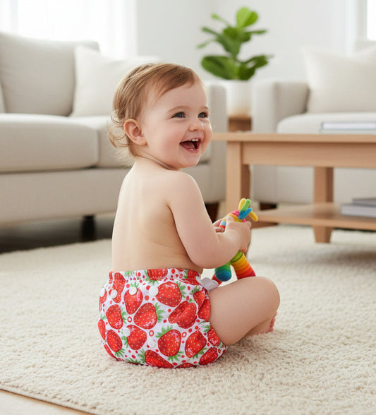 Absorbent Reusable Cloth Nappy with Insert