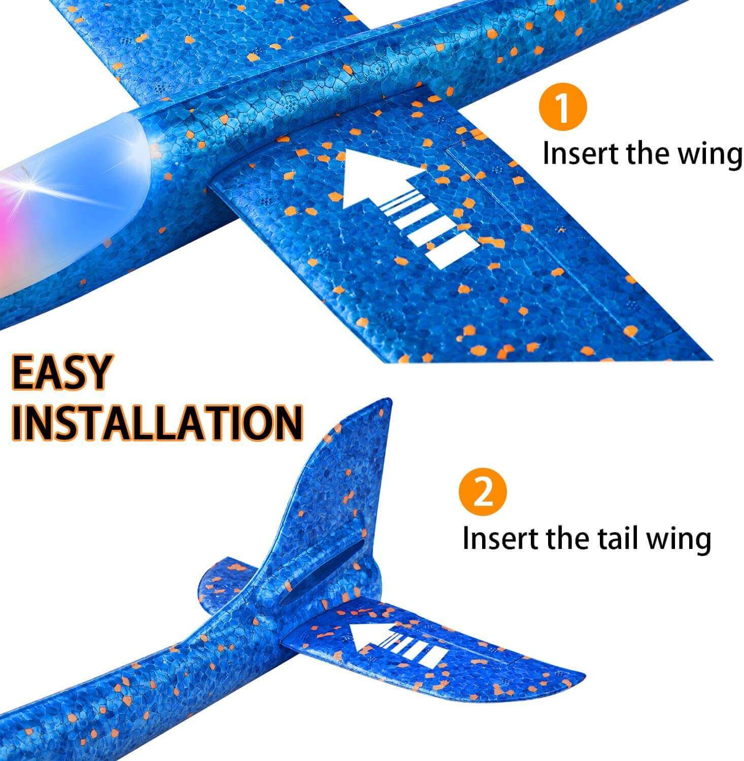 50cm hand throw foam plane toy Australia