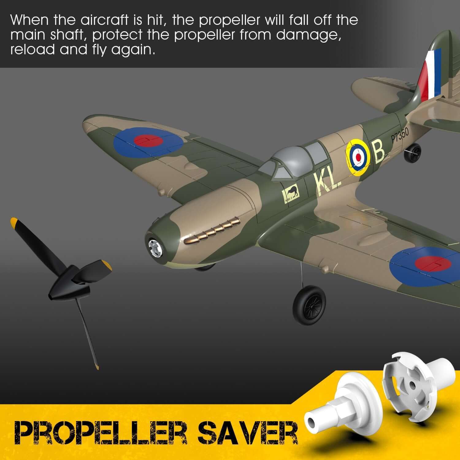 remote control Spitfire toy plane Australia delivery