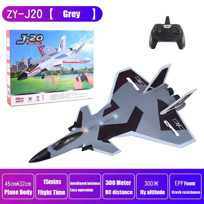 2.4GHz J20 RC Toy Fighter Jet