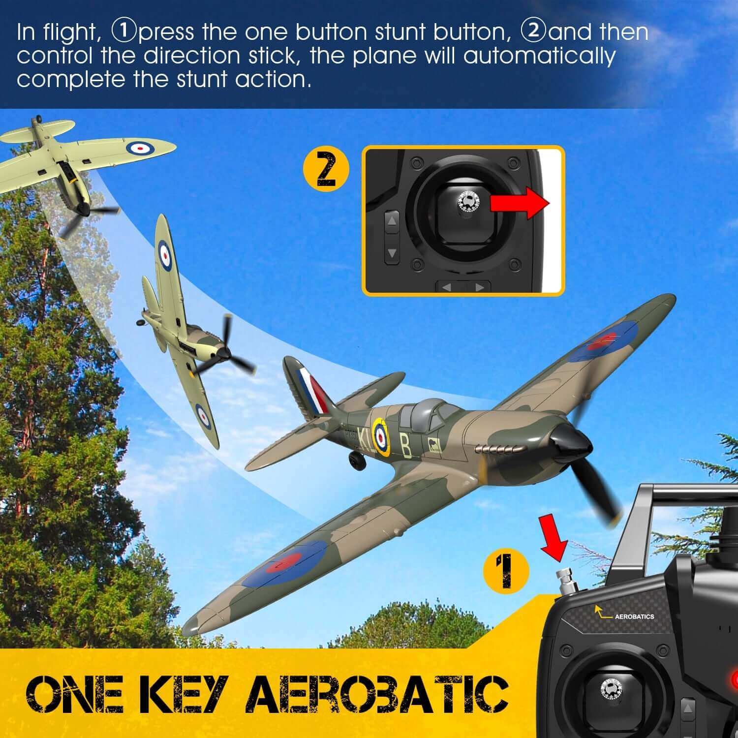 best 4CH RC warbird for hobbyists