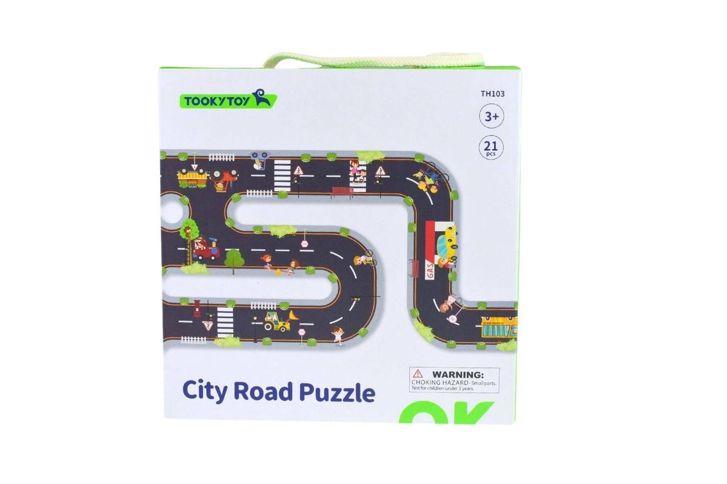 Kids Puzzle Play Mat - City Road