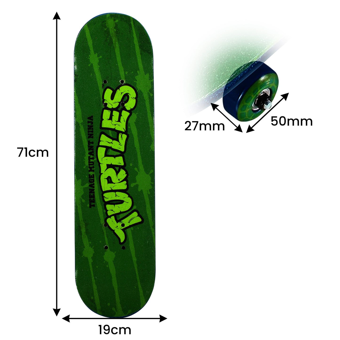 Teenage Mutant Ninja Turtles Turtle Time Popsicle Skateboard
