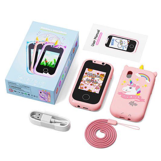 Kids Unicorn Smart Phone Toy - Blue
