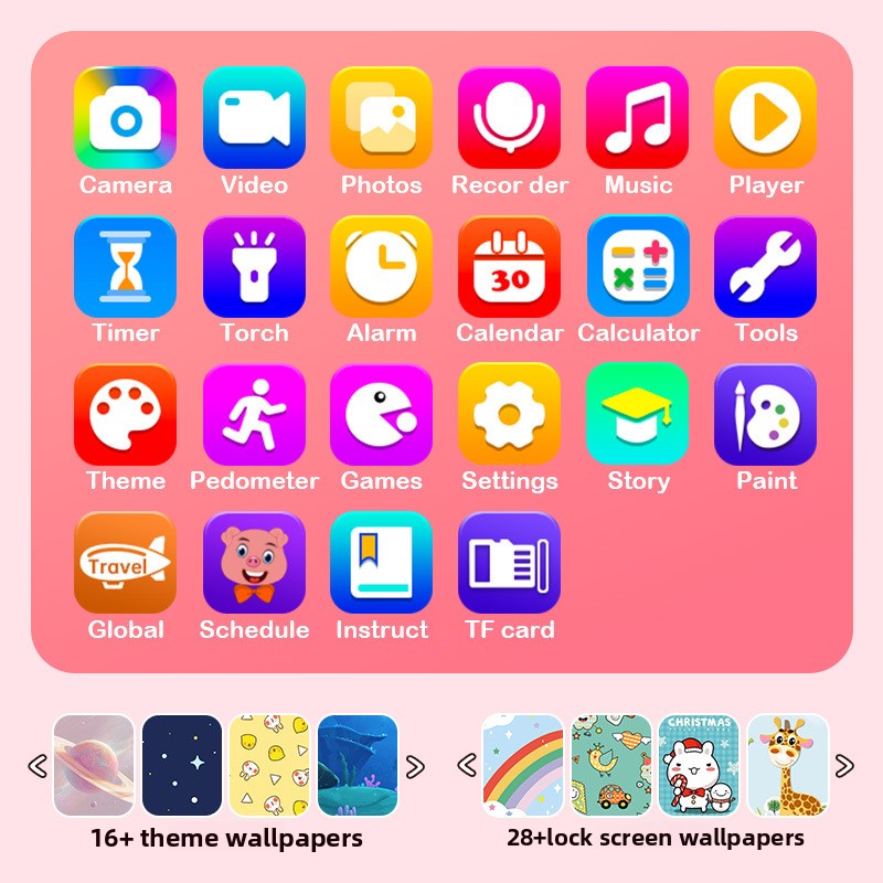 Kids Unicorn Smart Phone Toy - Blue