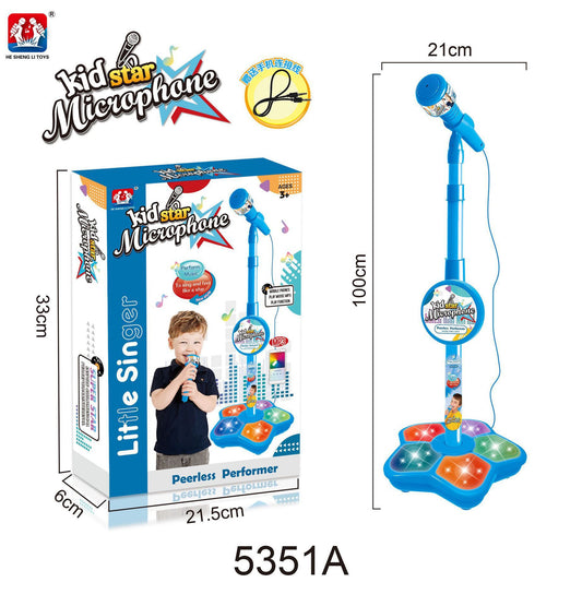 Kids Karaoke Microphone - Blue