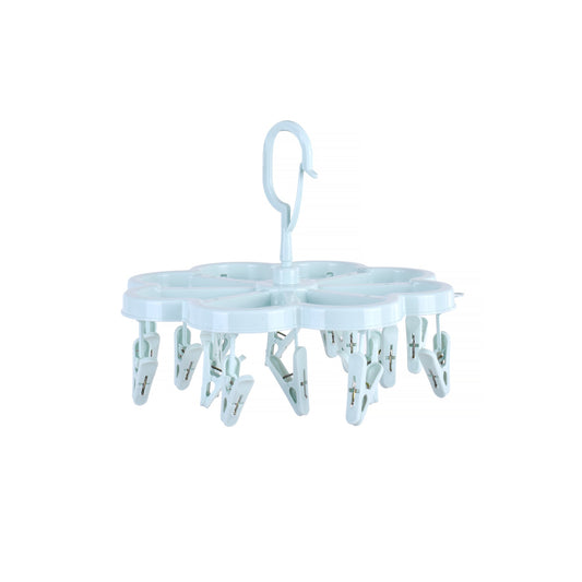 Living Today Collapsible 16 Pegs Airer - Blue