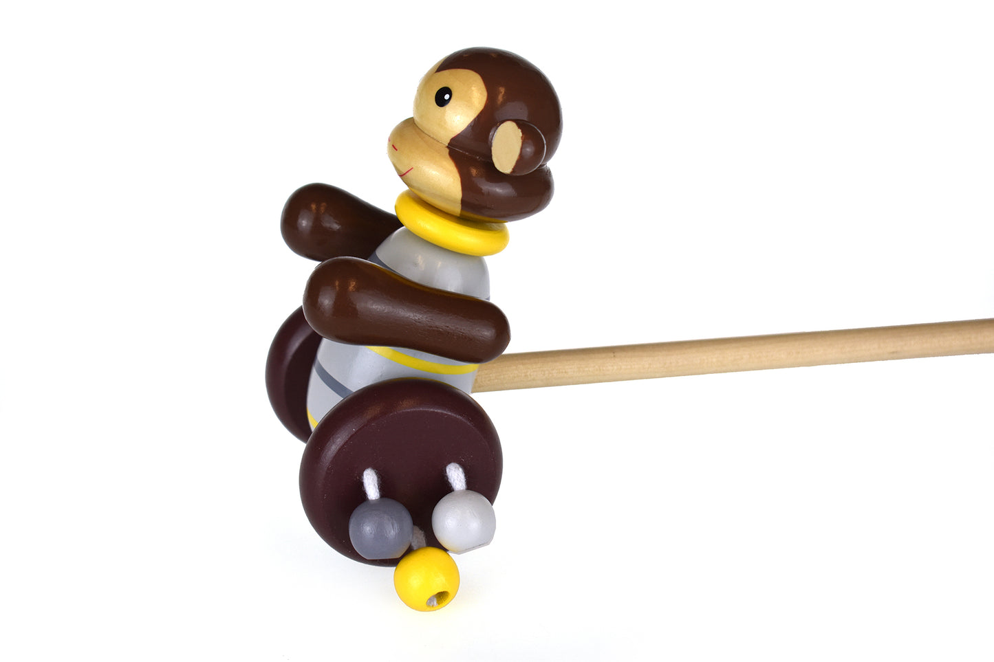 Push Along Monkey Toddler Toy
