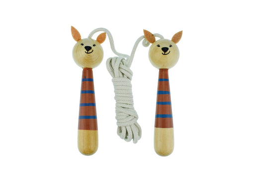 Wooden Skipping Rope - Kangaroo