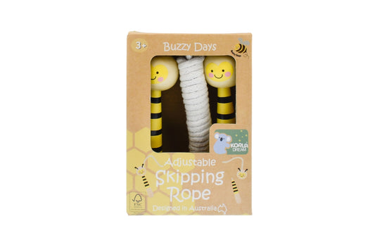 Wooden Skipping Rope - Bee
