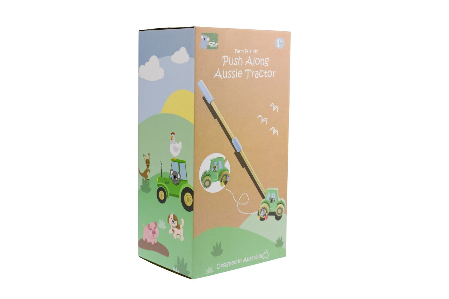 Push Along Tractor Toddler Toy