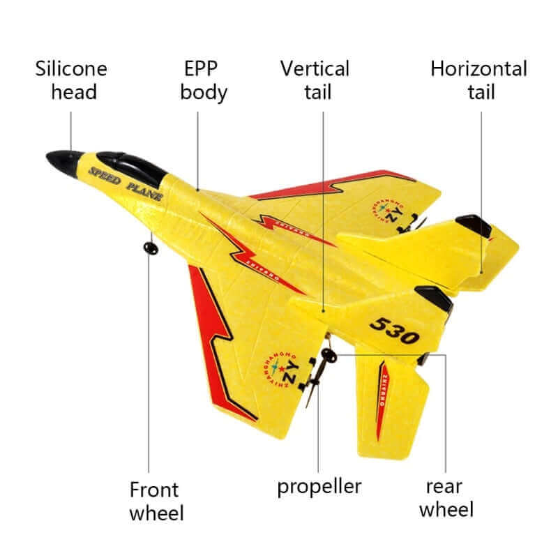 RC glider drone with LED lights Australia